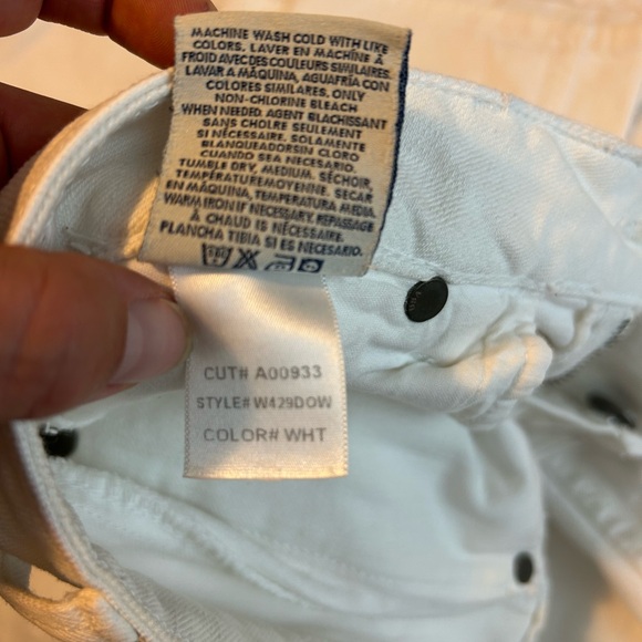 Size 29 Hudson jean white - Picture 5 of 5